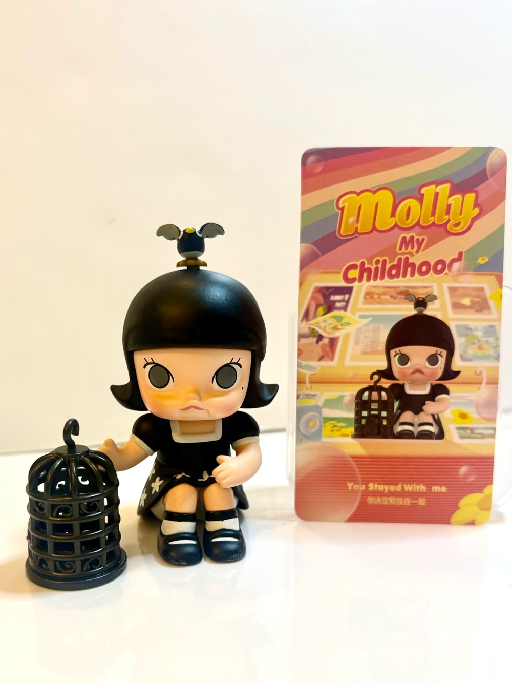 POP MART MOLLY My Childhood “You Stayed With Me” Figure | DISCONTINUED 2021